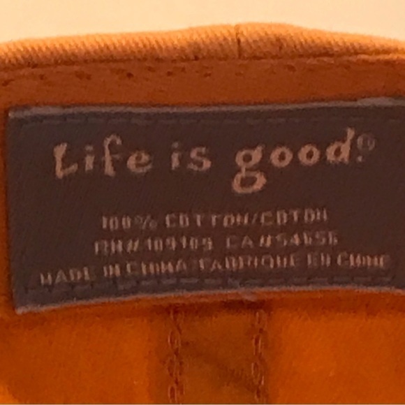 Life is Good Adjustable Beach Cap - Picture 16 of 16